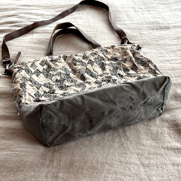 Bookhou Waxed Canvas and Leather Bag - Picture 6 of 11